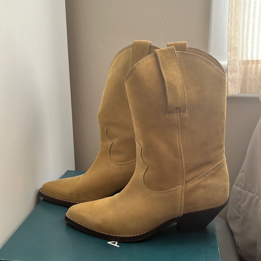Mango Cowboy boots